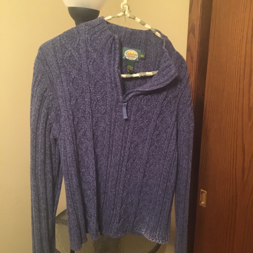 Cabela's cable knit sweater